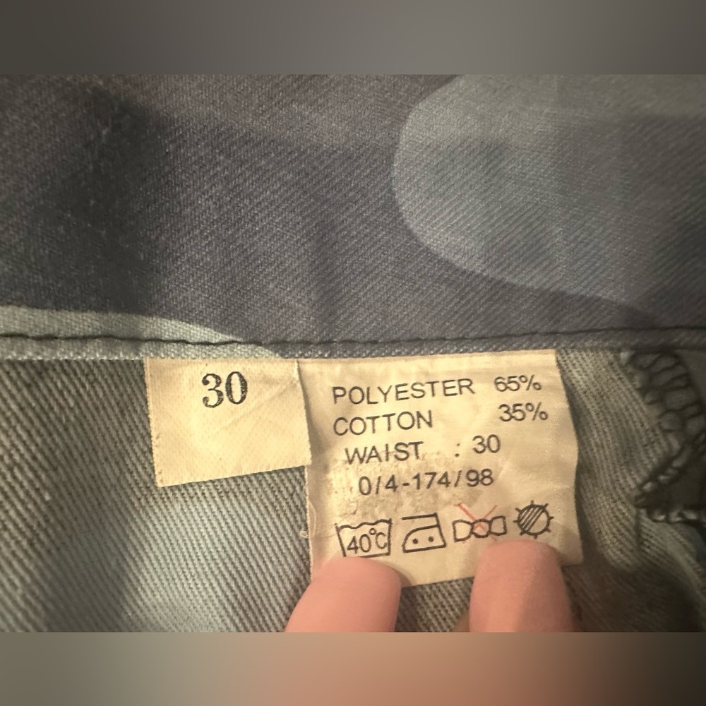 Urban Outfitters Blue Camo Pants (Size 30) - Picture 6 of 9